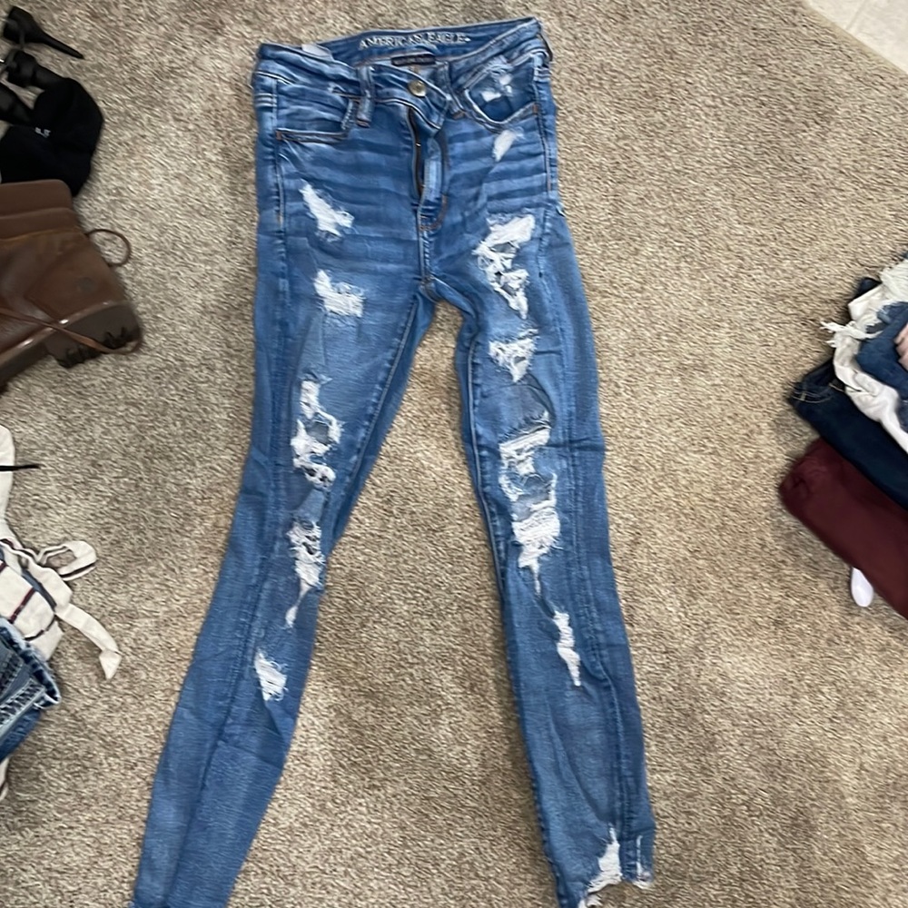 American eagle jeans size 2